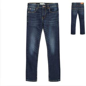 Lucky Brand Boys Jeans 3T | Classic Straight Fit Denim | Toddler Blue Jeans Zipp